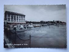 GRADO Spiaggia e Ville Gorizia vecchia cartolina