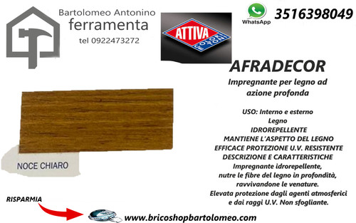 Impregnante afradecor noce - impregnante,