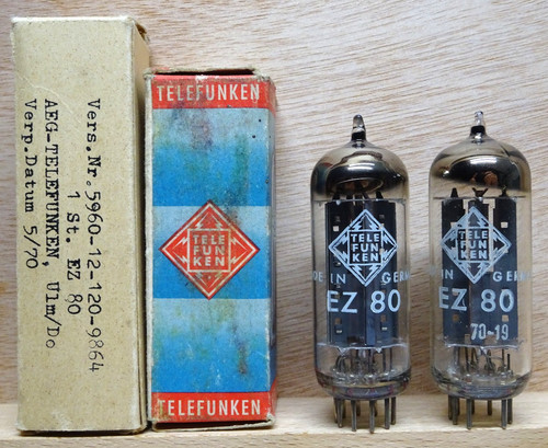 Coppia telefunken ez80 - ez80, |