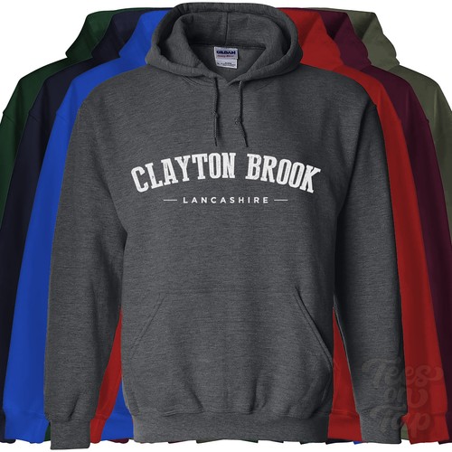 Felpa con cappuccio - cappuccio, clayton