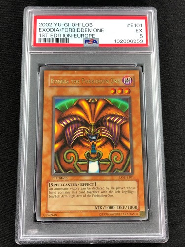 Yugioh 2002 exodia proibito - yugioh,
