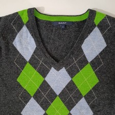 Maglione GANT Argyle scollo a