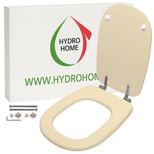 Copriwater Tesi Ideal Standard legno rivestito in resina poliestere Champagne