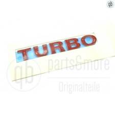 Originale VW scritta turbo