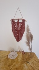 Macrame wall hanging boho art