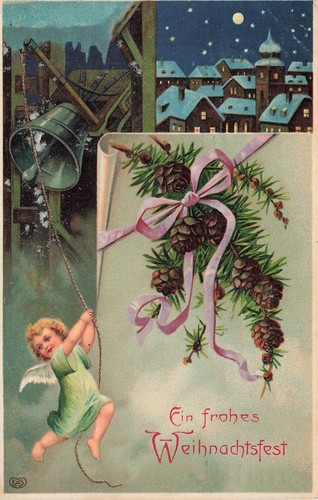 Buon natale angelo bambino - buon,