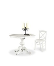 TAVOLO ROTONDO ALLUNGABILE IN