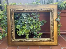 ANTIQUE LATE '800S GOLD CARVED