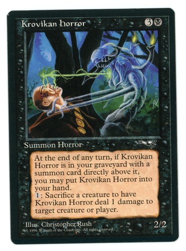 Krovikan horror mtg - horror,