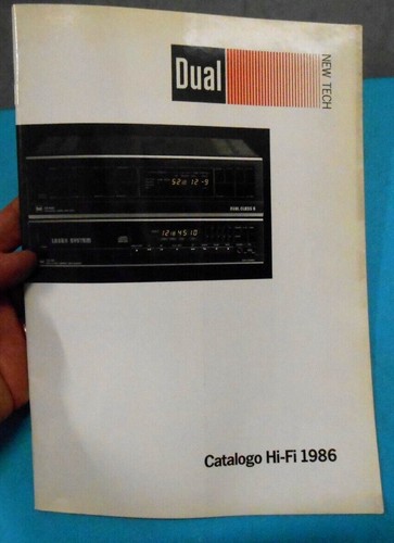 Catalogo 1986 dual - catalogo, new