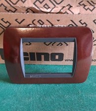 L4803BK Placca Bticino Living International Bachelite  3 Posti Originale 