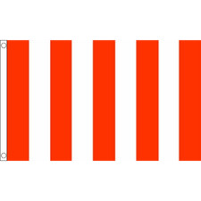 BANDIERA STRISCIE ROSSE E