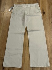 RARO PANTALONE DIOR HOMME SLIMANE EPOCA S/S 05 BEIGE TAGLIA US 36 / IT 52 NUOVO CON ETICHETTE