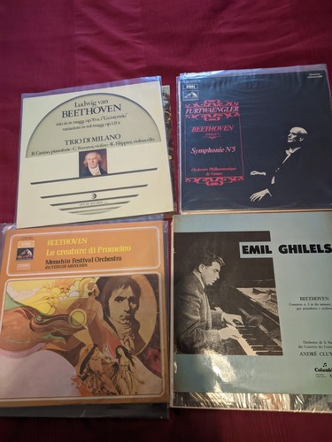 Mozart beethoven vinili - mozart, e