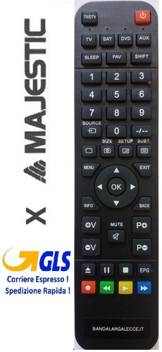 Telecomando per majestic - per,