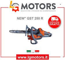 NUOVA MOTOSEGA PROFESSIONALE OLEO MAC GST 250 R BARRA 30CM 3/8"X050