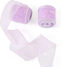 Nastro organza 20 iarde lilla