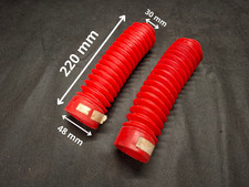 SOFFIETTI FORCELLA UNIVERSALI IN GOMMA MORBIDA ROSSI