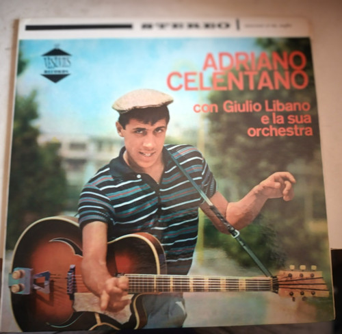 Adriano celentano con giulio - adriano,