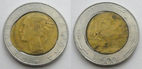 Repubblica italiana 500 lire - repubblica,