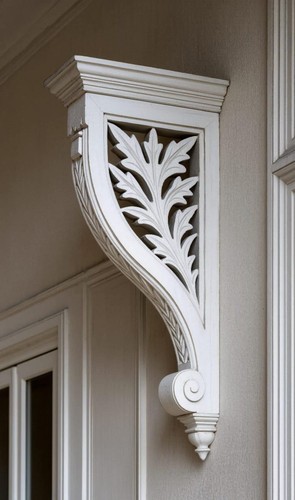 Corbel legno intagliato a - legno,