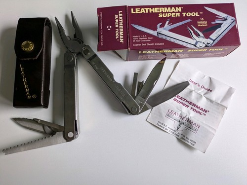Leahterman supertool pat - |,