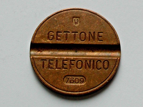 7609 esm italy gettone - italy,