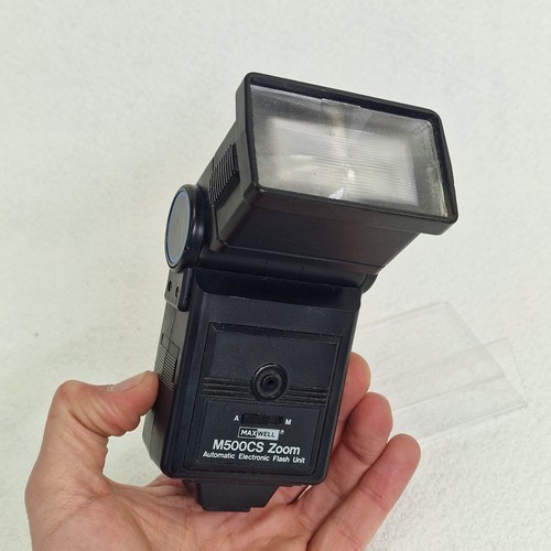 Flash maxwell m500cs zoom - flash,