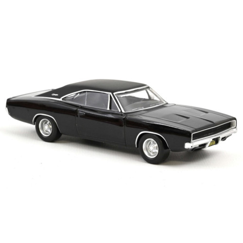 Dodge charger 1968 black - 1968, "jet