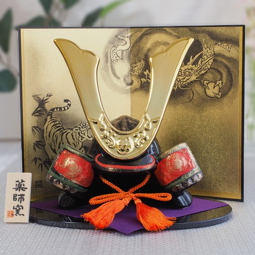 Casco shogun samurai - samurai, oro