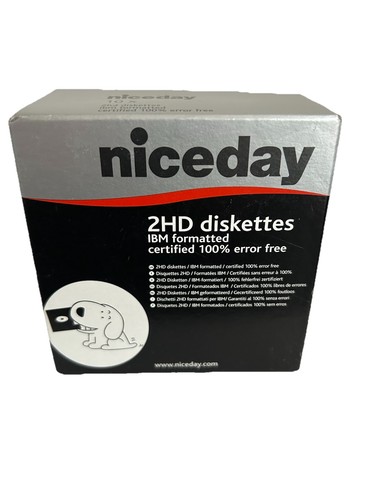 10x floppy disk niceday 2hd - disk,