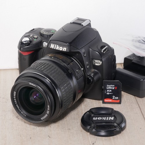 Nikon d40x fotocamera reflex - d40x,