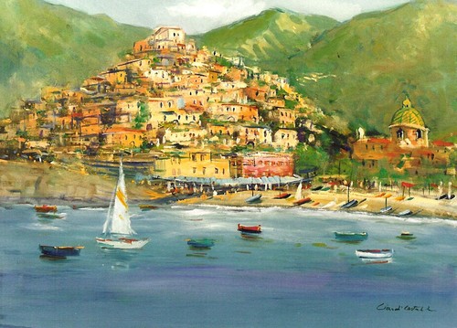 Ciardi costabile olio su - -,
