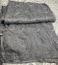 Pannello Tenda Grigio Organza