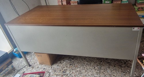 Scrivania vintage metallo - scrivania,