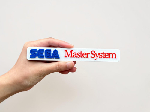 Plaque logo sega - plaque,