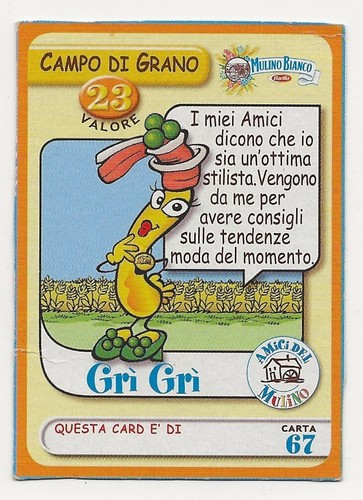 Card amici del mulino bianco - card,