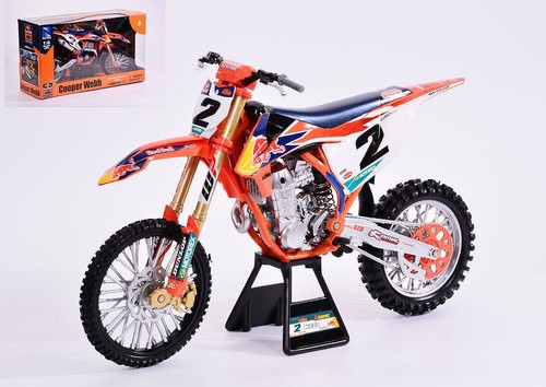 New ray moto cross red - moto,