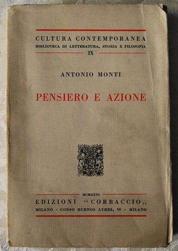 Monti antonio pensiero e - pensiero,