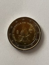 Moneta commemorativa 2 euro corpo nazionale dei vigili del fuoco 2020