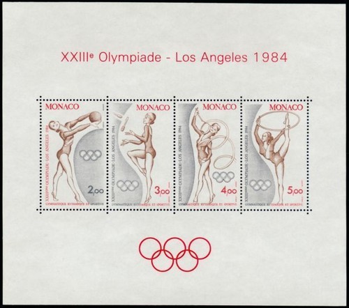 Monaco stamp bloc feuillet - stamp,
