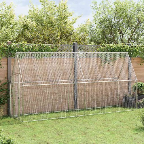 Gabbia per polli argento - gabbia,