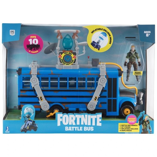 Fortnite battle bus - bus, mit