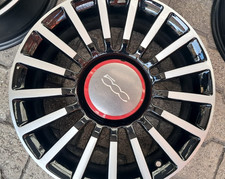 4 CERCHI IN LEGA 16" FIAT 500L ORIGINALI BICOLORE COMPRESO DI COPPETTA