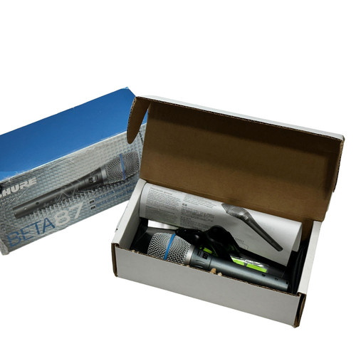 Shure microfono beta 87c - shure, nero