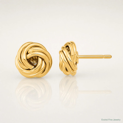 Orecchini oro giallo kt - in,