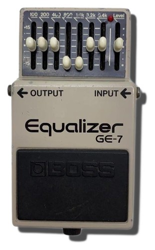 Pedale equalizzatore boss - pedale,