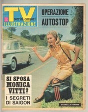 TV Sorrisi e Canzoni anno 1965 n. 30 - 25 Luglio in copertina Gabriella Farinon