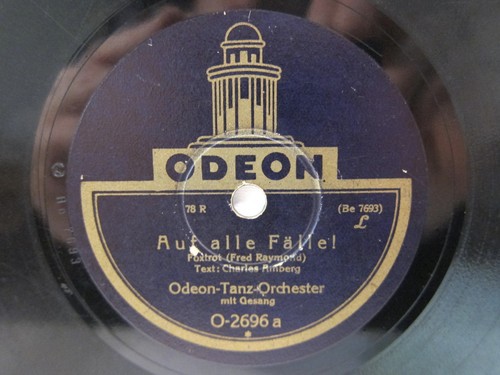 78rpm odeon tanz orch - -, auf