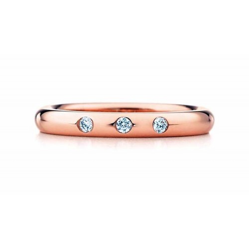 Anello fede fedina oro rosa - anello, 18